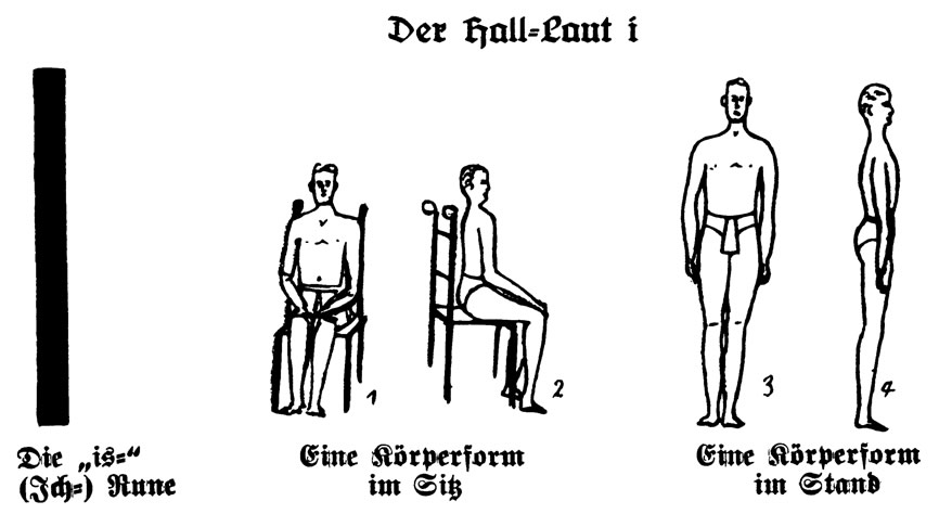 IS in Postures from Marby, Friedrich Runen Buecherei Band 5 und 6 1935, 162 S., Scan, Fraktur